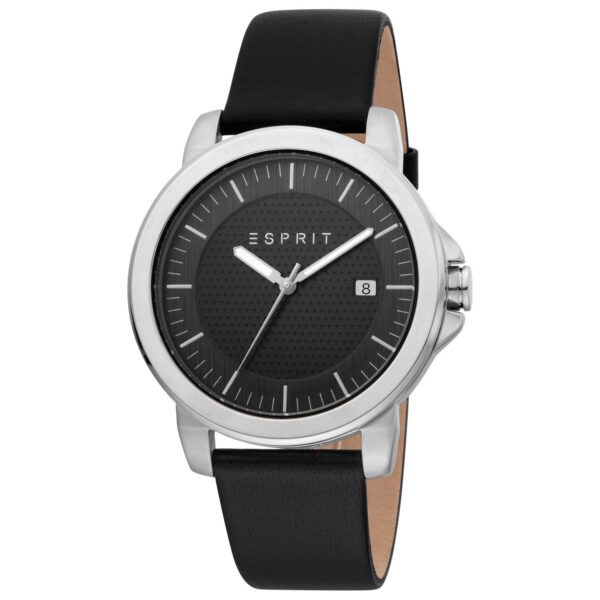 Esprit Heren Horloge ES1G160L0015 analoog met leren armband