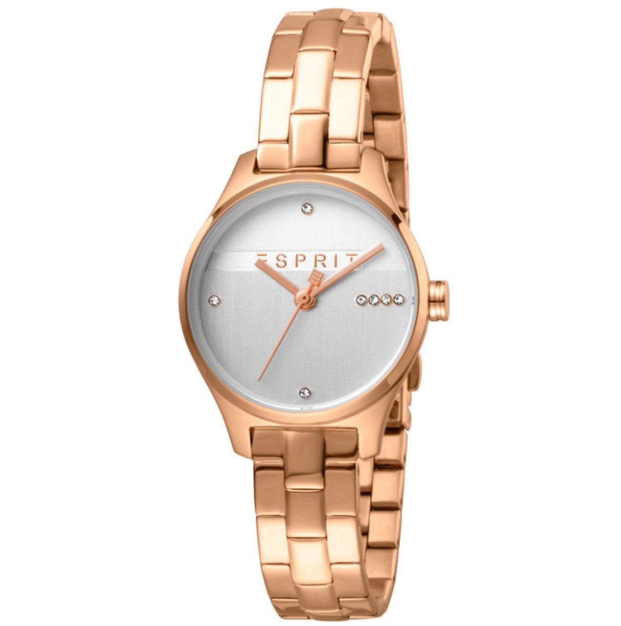 Esprit dames elegante horloge - roze goud kleur - 3ATM - polshorloge - ES1L054M0075