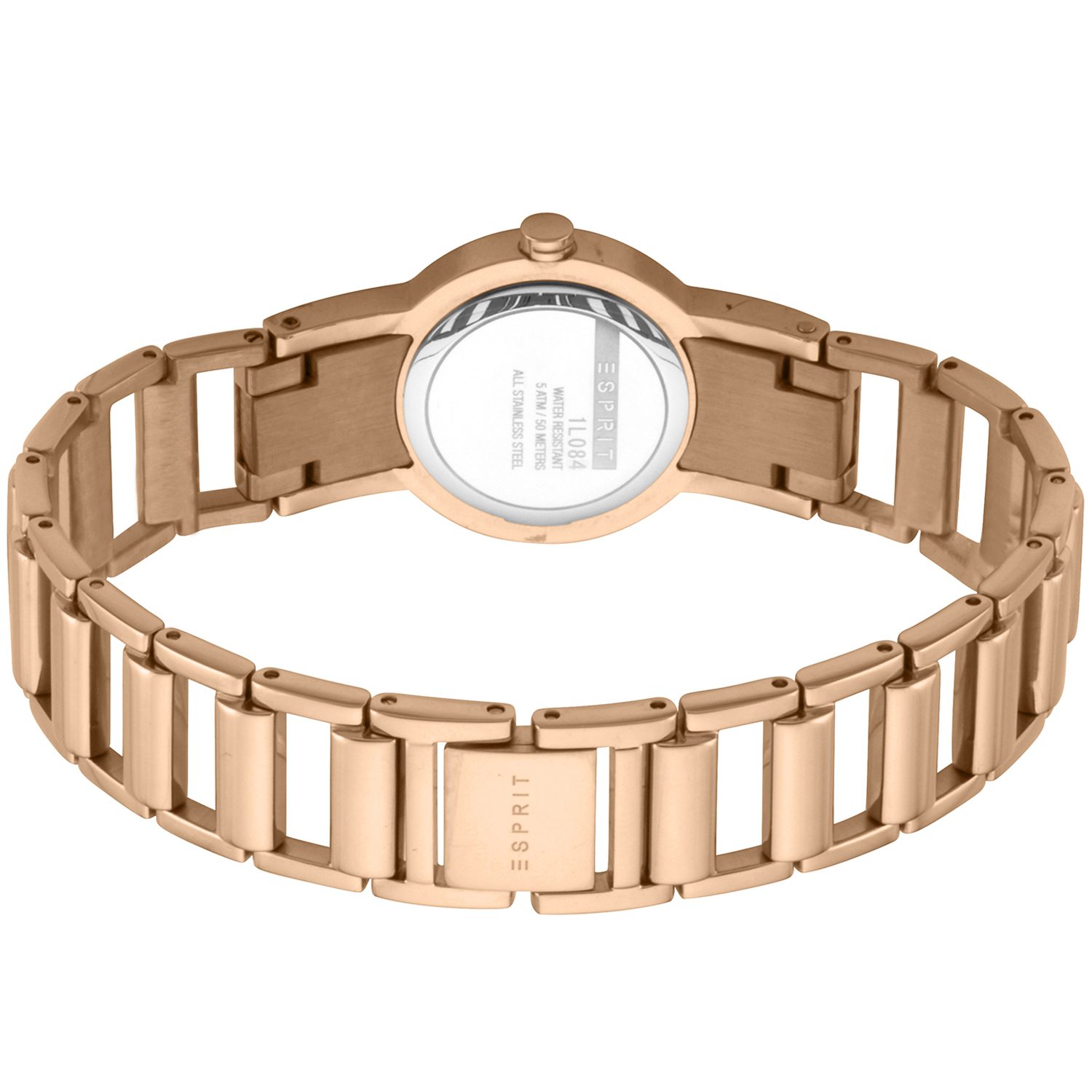 Esprit dames horloge - 5ATM rosé goud polshorloge - elegante watch - ES1L084M0035
