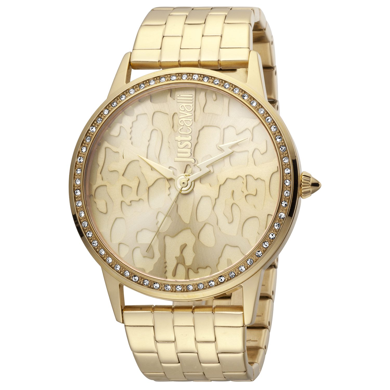 Just Cavalli dames horloge JC1L094M0055 - gouden polshorloge - 5 ATM