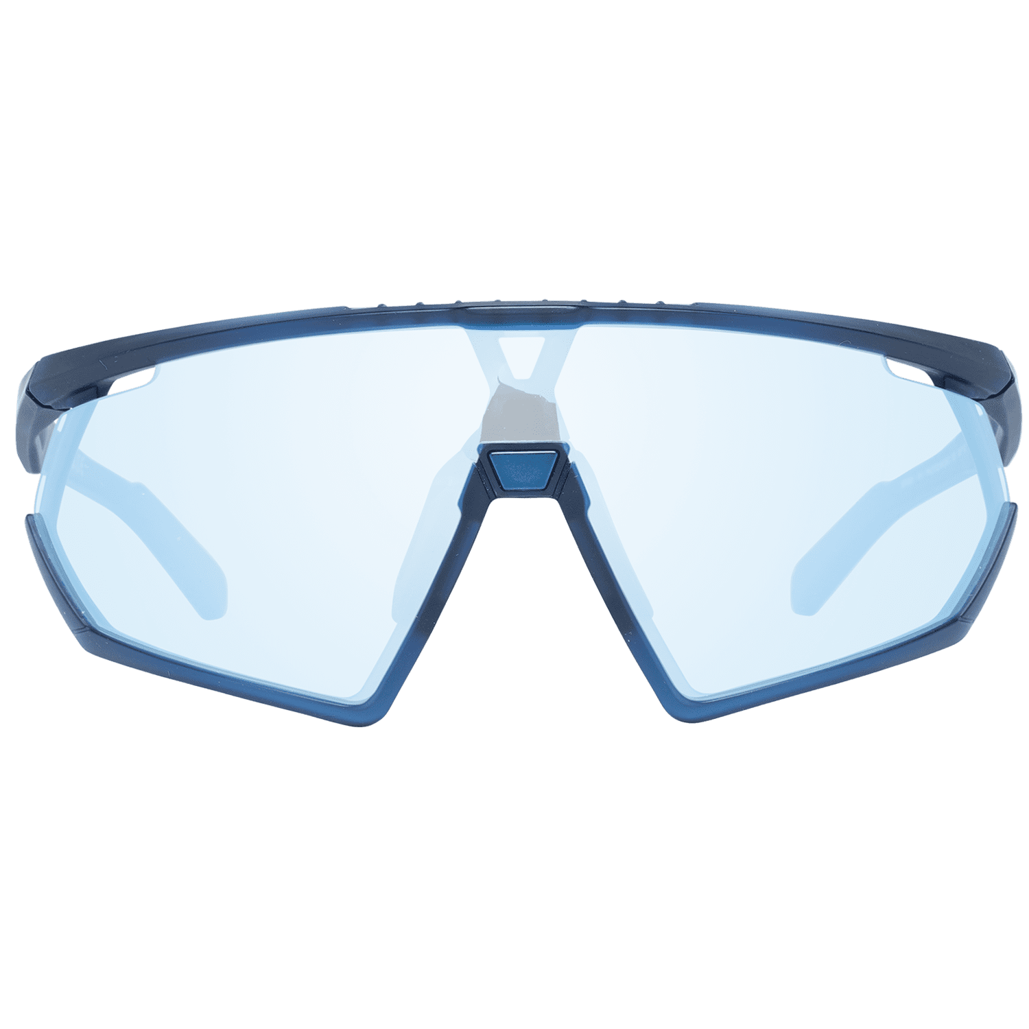 Adidas heren sport zonnebril SP0001 91V 00 - volledige UVA en UVB filter - Blauw