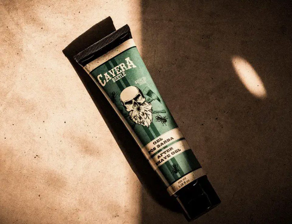 Aftershave gel voor heren - verfrist de huid - kalmeert - lavendel olie - rosmarijn - natuurlijke gel voor mannen 100ml
