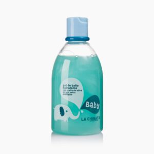 Biologische Hydraterende douche gel en badschuim voor baby's met olijfolie 250ml