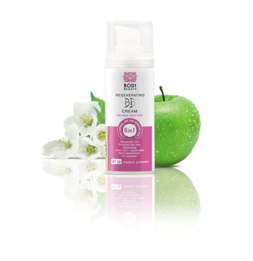 Anti-age BB CREAM SPF 20 voor de droge en gevoelige huid kleur MEDIUM - appelstemcel 30ml