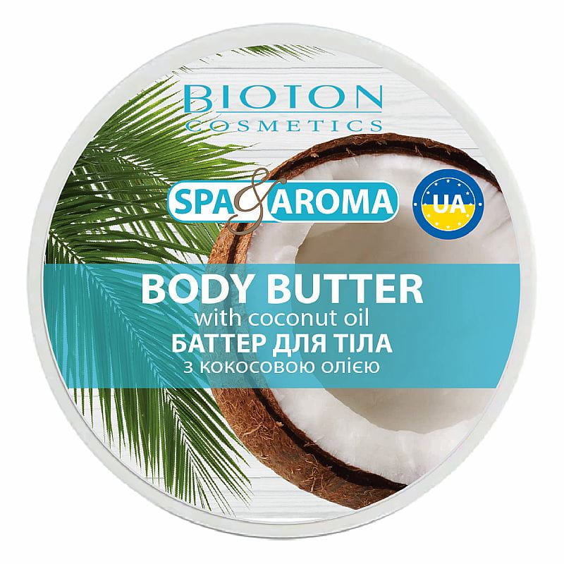 BIOTON Cosmetics - SPA AROMA - Bodyboter met kokosolie - verzacht en verjongd de huid 250ml