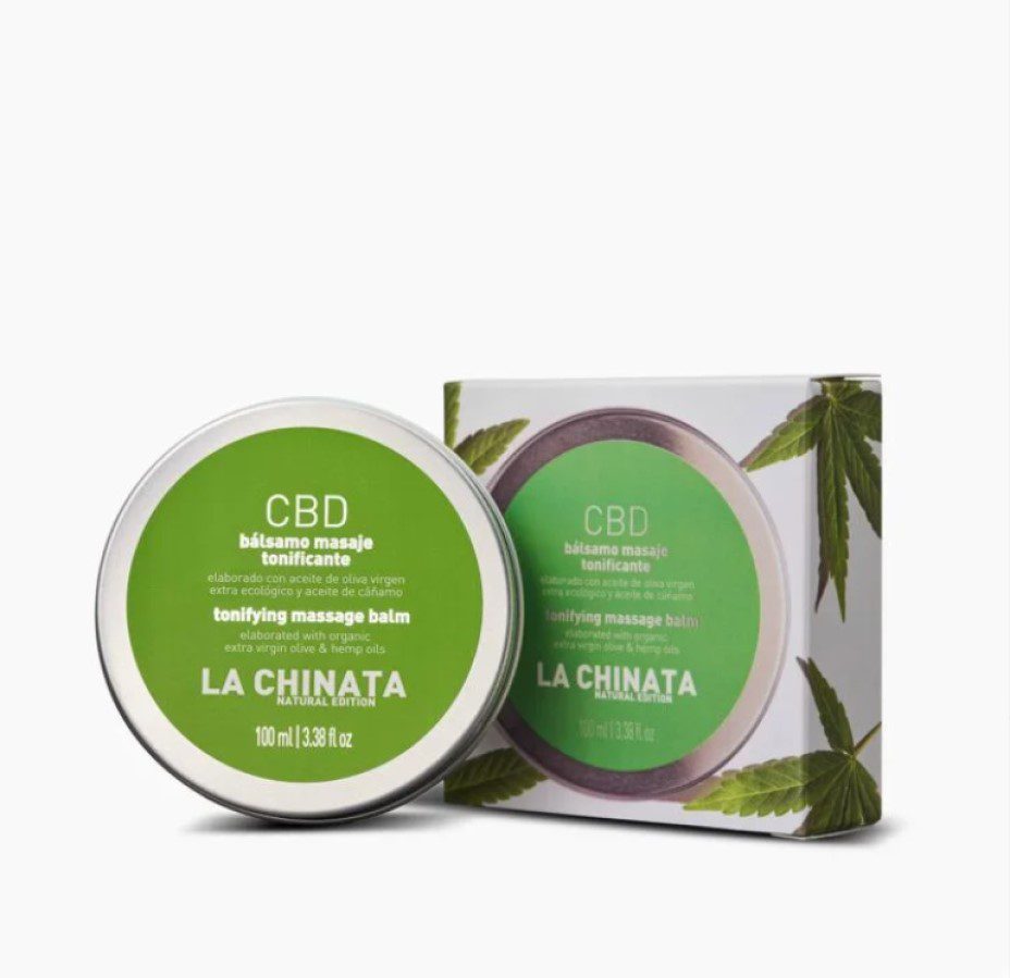 La Chinata lichaam massagebalsem met CBD - sport blessures - artritis - spier ontstekingen - bloedcirculatie 100ml