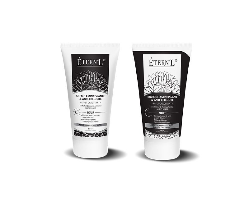 Etern´L Dag en nacht Franse set anti-cellulitis creme met verwarmende effect - Thermo-actieve ShapePerfection 2x150ml