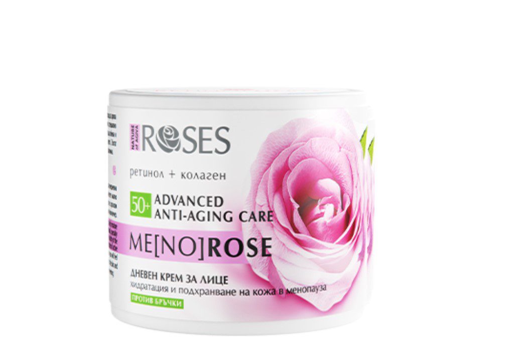 Bulgaarse roze MultiLift gezicht creme voor 50+ -menopauze - collageen en Vitamine A 50ml