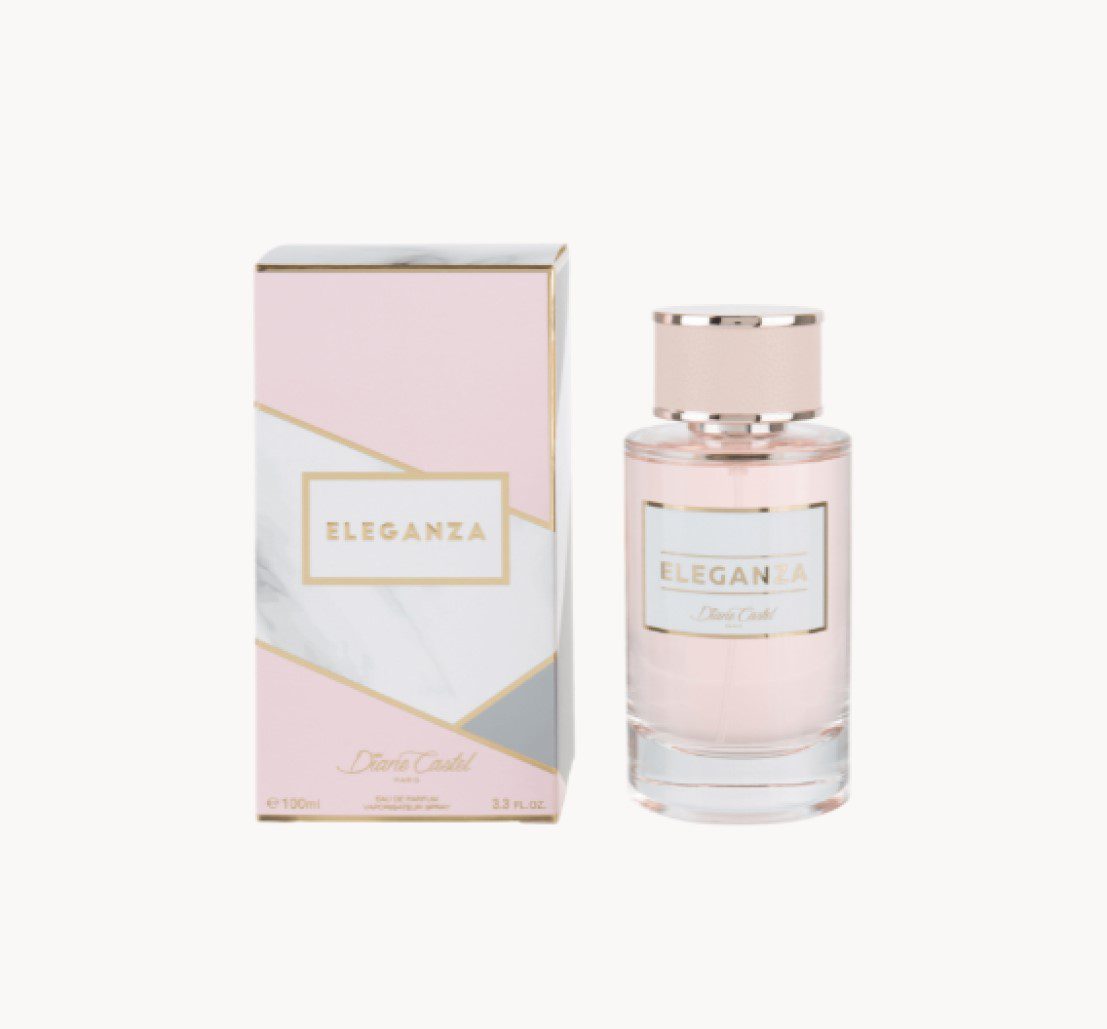 Franse parfum ELEGANZA - combinatie van passie en elegantie - aardbei - jasmijn - vanille - oranjebloesem 100ml