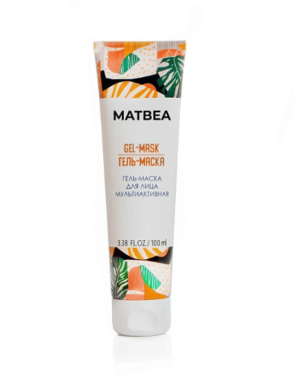 Matbea Biologische Multiactief gezicht gel masker - HYDROMANIL - yoghurt - verlicht roodheid en hydrateert 100ml