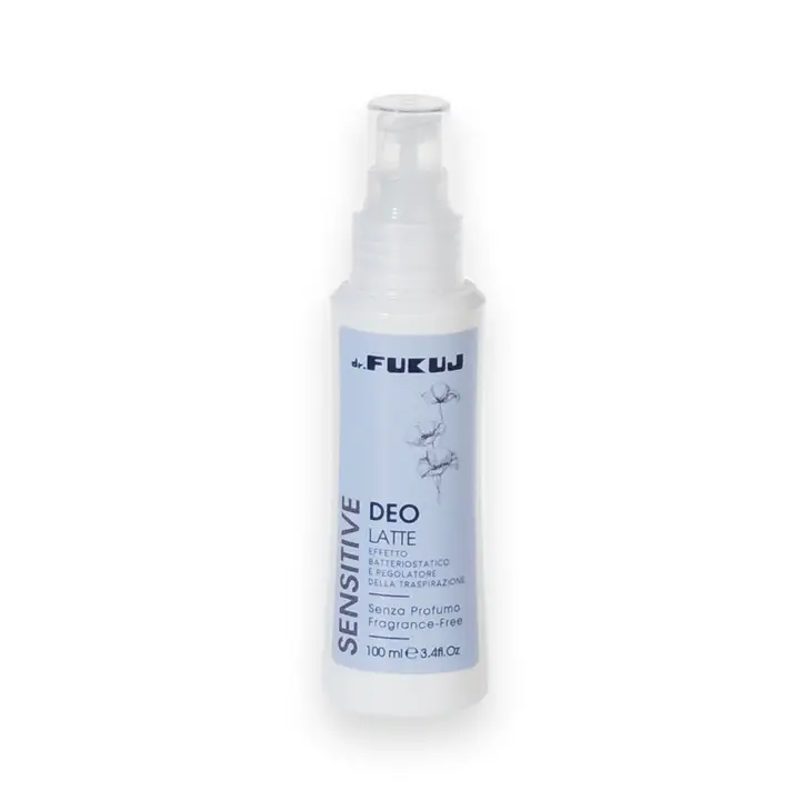 Zero% alcohol en geurvrij creme deo spray voor meest allergische huid types 100ml