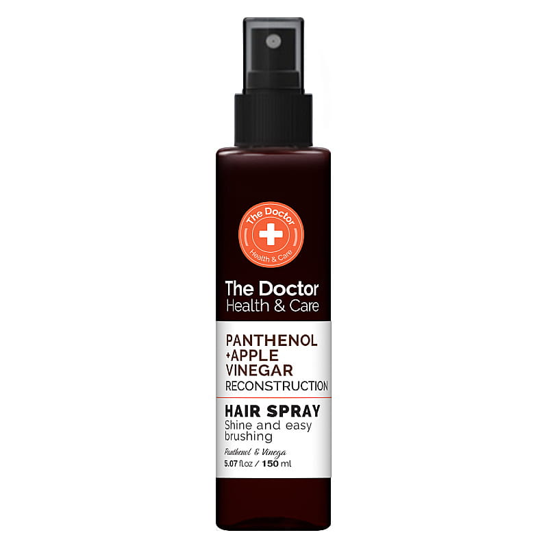 Natuurlijke en doeltreffende Haarspray - Panthenol en Appelciderazijn - versterkt het haar - 150ml