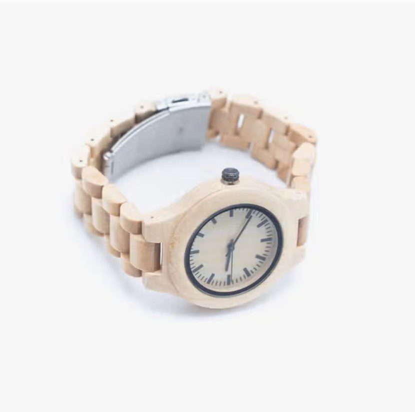Houten horloge, handgemaakt - dames vintage quarts, eco houten polshorloge WA-307