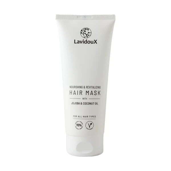 Luxe Natuurlijk haarmasker met Nordic Cotton-extract, jojoba- en kokosolie - droog haar - gevoelige huid 250ml