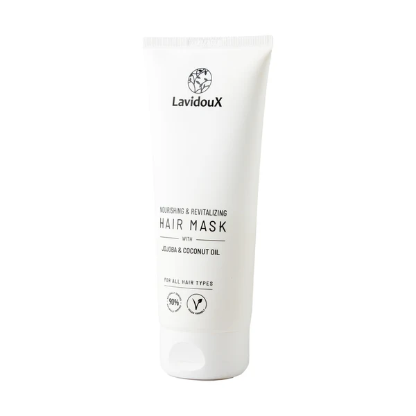 Luxe Natuurlijk haarmasker met Nordic Cotton-extract, jojoba- en kokosolie - droog haar - gevoelige huid 250ml