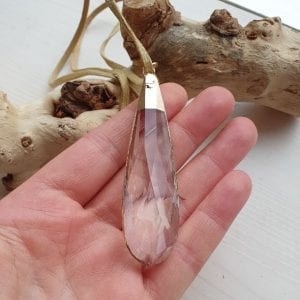 Lange drop kristaal