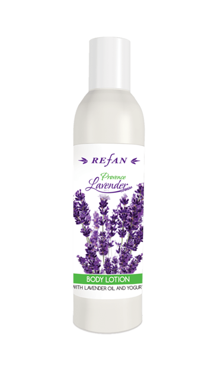 Refan natuurlijke body lotion Provence Lavendel uit Bulgarije - voor droge en gevoelige huid - 250ml