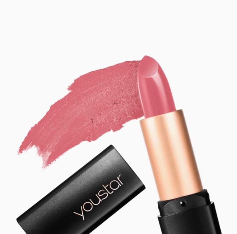 Natuurlijke Intense Colour Shine & Care Lipstick - glanzend lippen - hydraterend - Nr. 01  Rozenhout 3gr