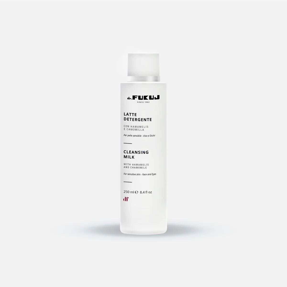 Italiaanse zachte reiniging gezicht melk - met Hamamelis en Kamille - meest gevoelige huid 250ml