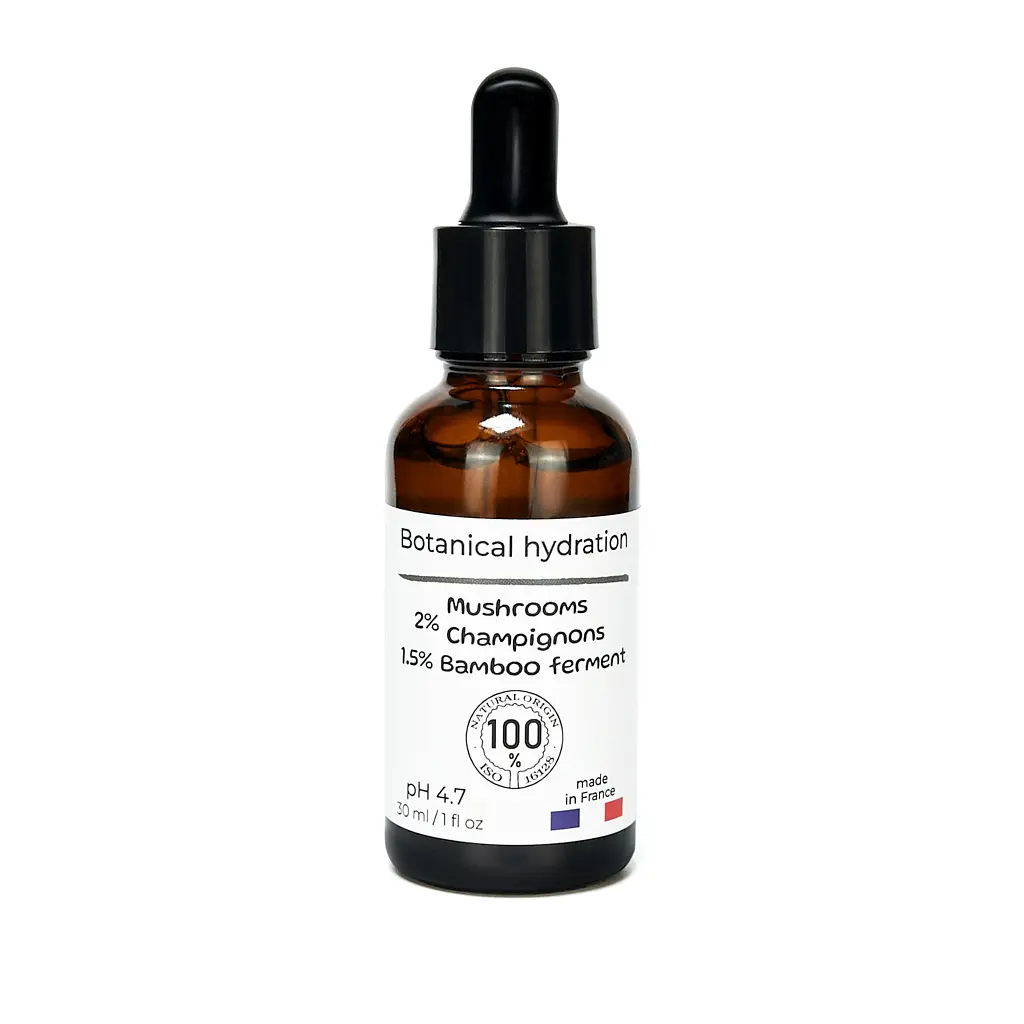 Natuurlijke Botanische diep hydraterende gezicht serum met 2% beta - glucaan uit Paddenstoelen 30ml