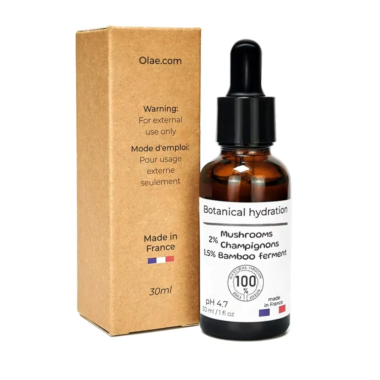 Natuurlijke Botanische diep hydraterende gezicht serum met 2% beta - glucaan uit Paddenstoelen 30ml