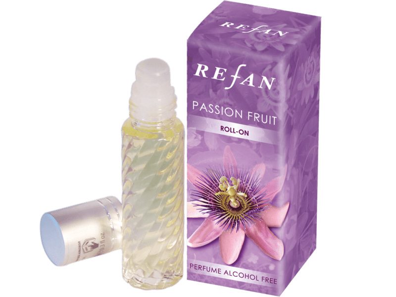 Refan natuurlijke parfum olie roll-on van Passiebloem - langhouden bloemig geur 10ml