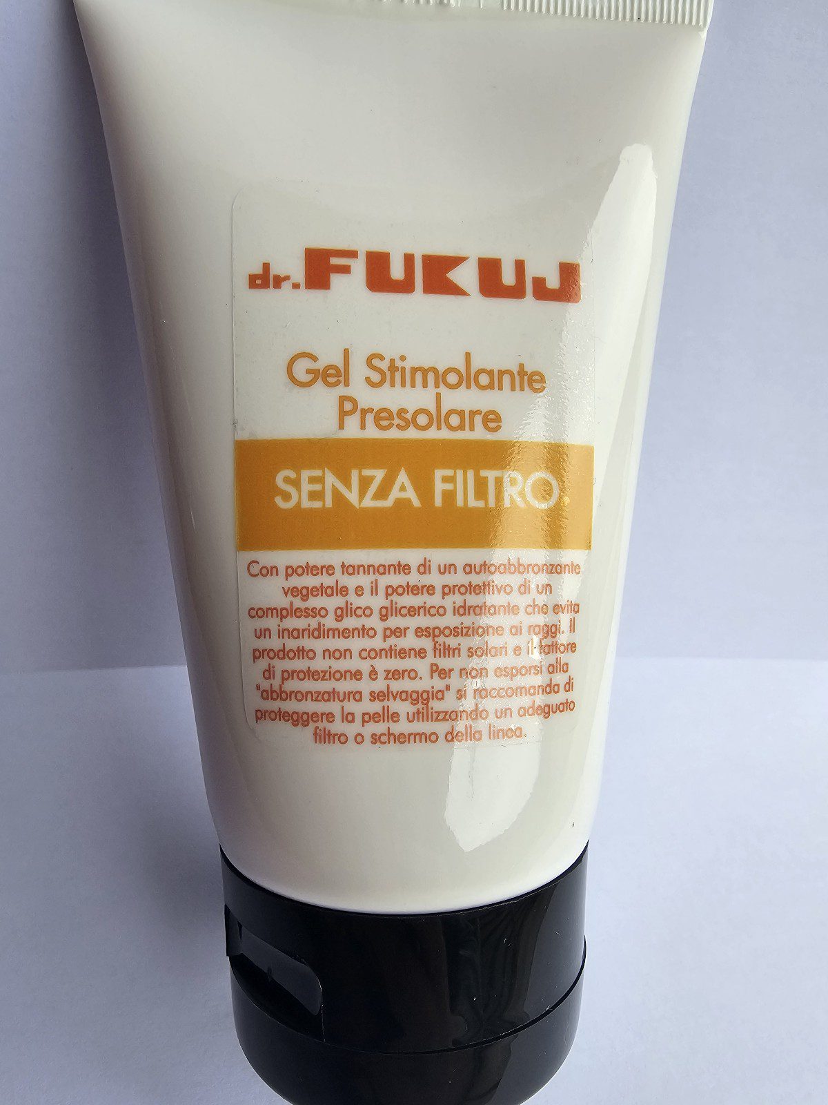 Dr. Fukuj Italiaanse merk PreZon versnelt en voorbereid de huid voor zon gebruinde tint 150ml