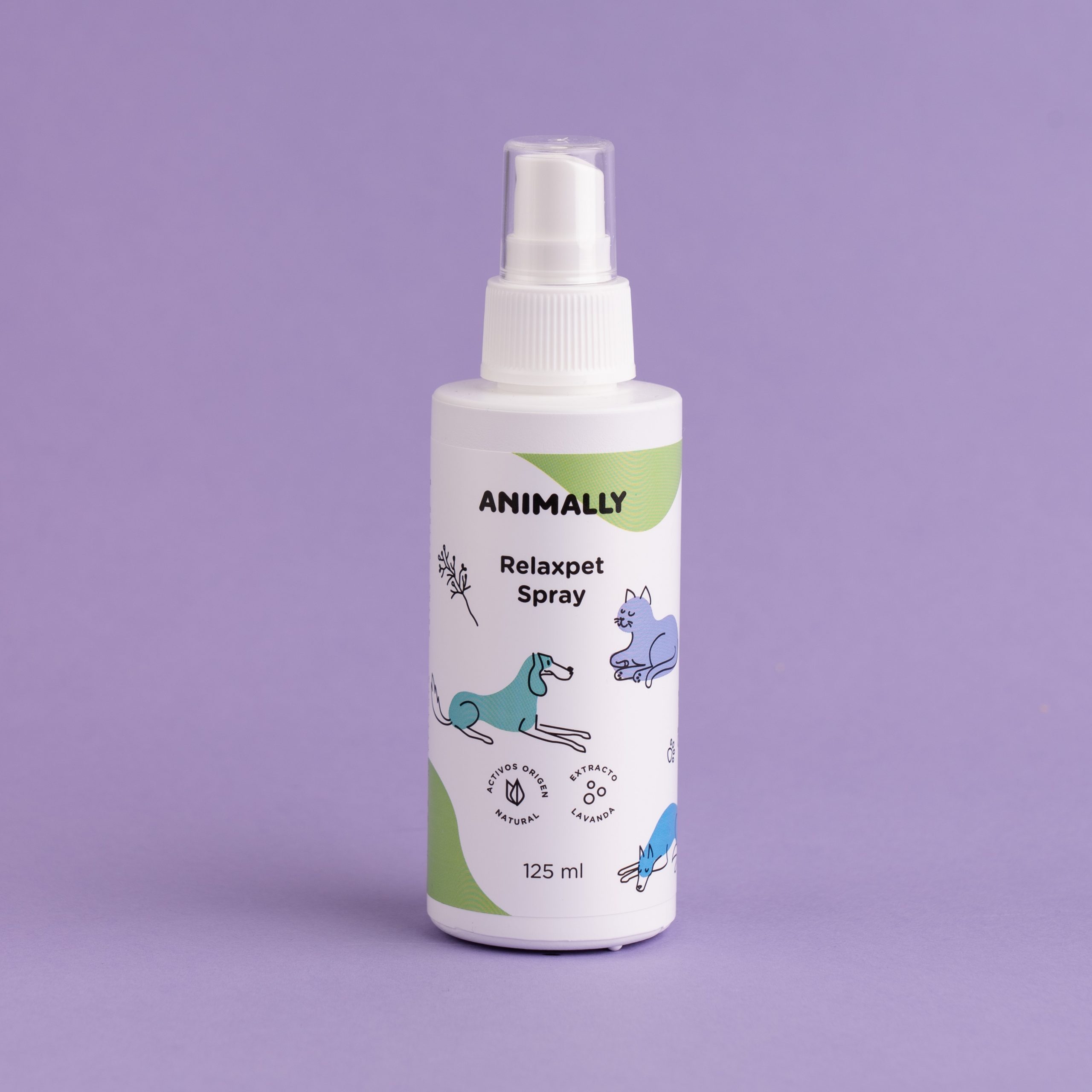 Animally Biologische Dieren Relaxpet-spray - angst problemen bij katten en honden 125ml