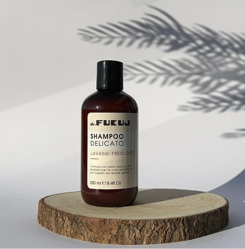 Dr. Fukuj Italiaanse shampoo voor dagelijks gebruik - gevoelige hoofdhuid - unisex - pH-balans 250ml