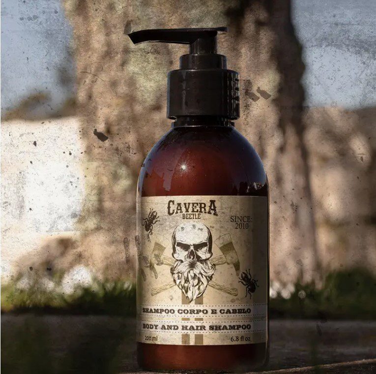 Shampoo en douchegel voor mannen - 2 in 1 - makkelijke verzorging - schoon haar - fris geur - argan olie - rosmarijn 200ml