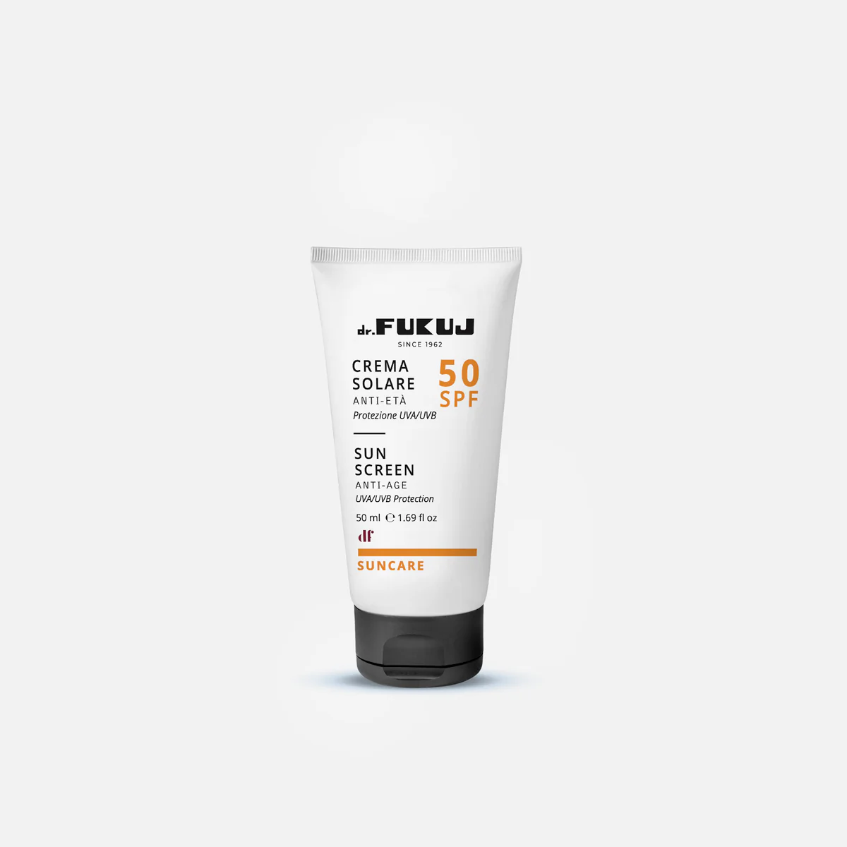 Doeltreffende Italiaanse zonnecrème voor gezicht spf 50 - beschermt en herstelt - ook geschikt voor mama´s 50ml