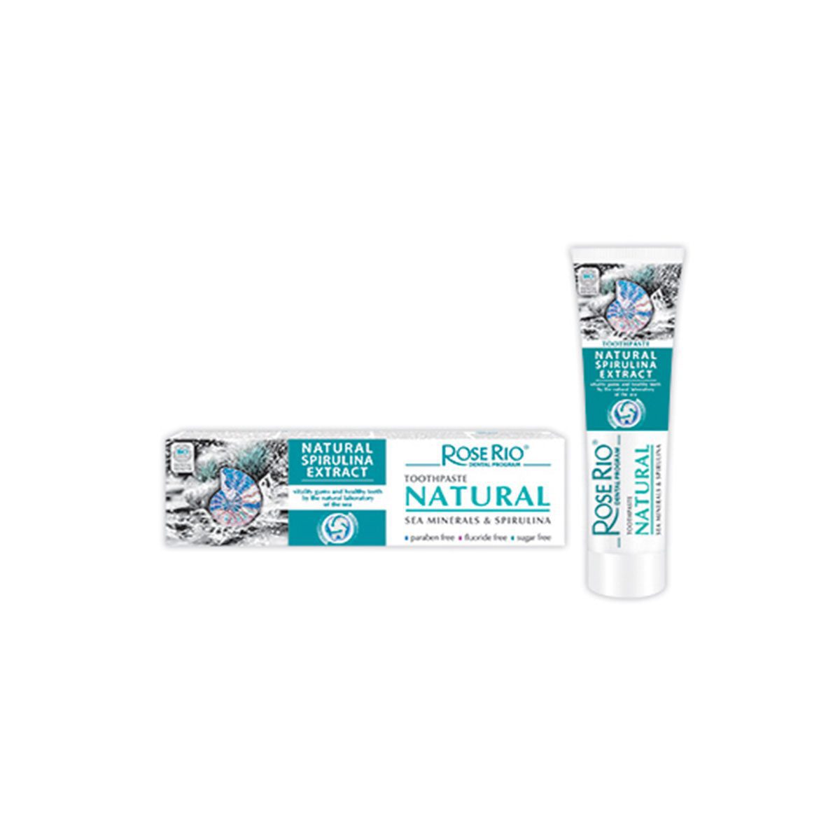 Homeopathische Spirulina tandpaste - gevoelige tandvlees - biologische tandpaste - tandglazuur 65gr