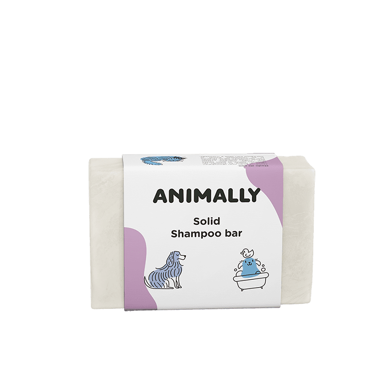 Animally Biologische Vaste Shampoo - katten en honden - aloe vera - kamile100 gr