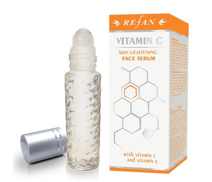 Refan natuurlijke Vitamine C verhelderende gezichtsserum - pigmentatie - doeltreffend en werkend - olie serum 10 ml.