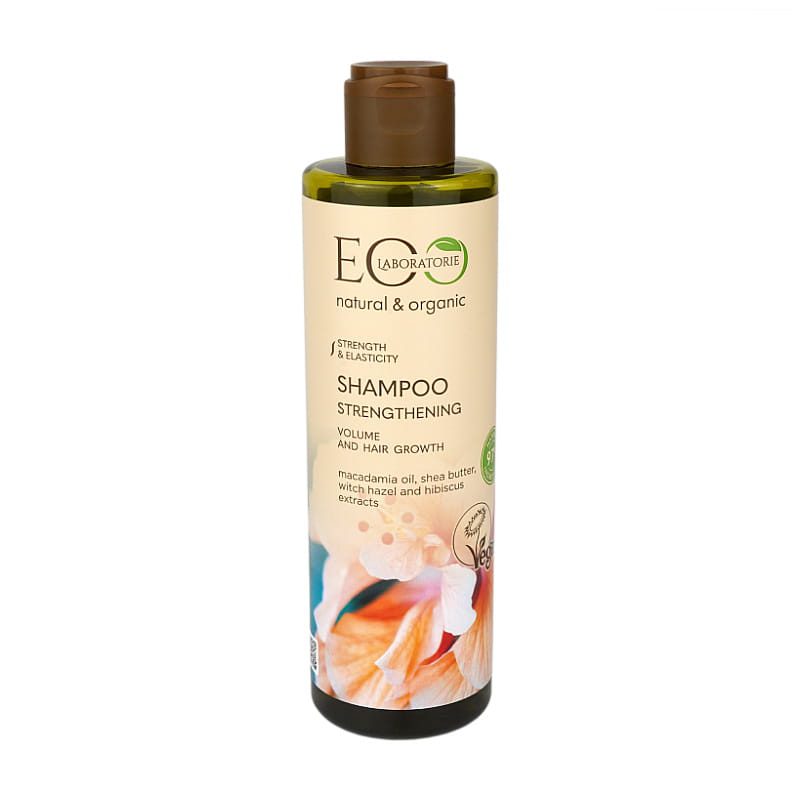 EO Lab Versterkende  shampoo - volume en haargroei - hibiscus - macadamia 250ml