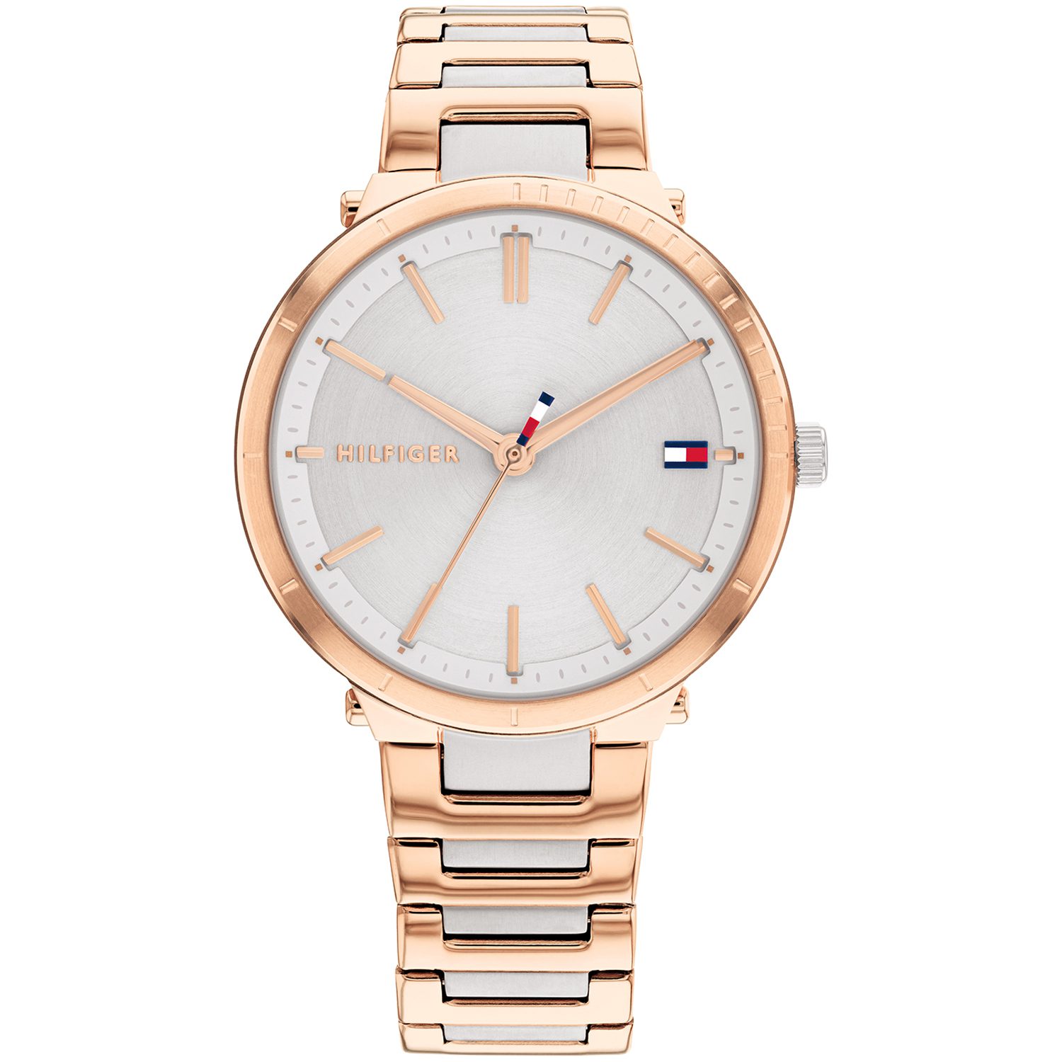 Tommy Hilfiger dames polshorloge 1782406 - rose goud kleur -  3ATM - elegante steel armband