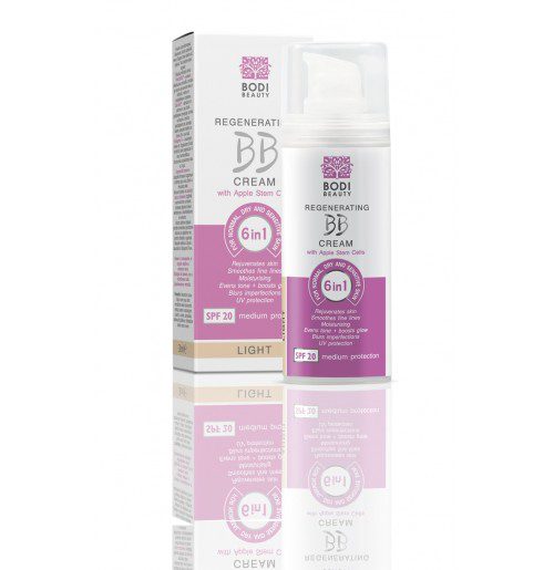 Anti-age BB CREAM SPF 20 voor de droge en gevoelige huid kleur LICHT - appelstemcel 30ml
