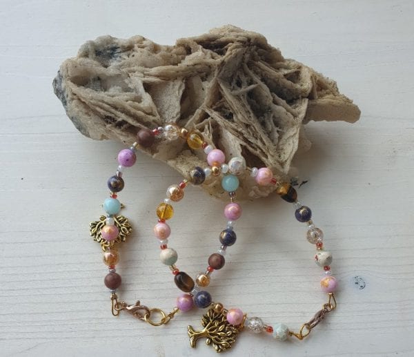 Trio edelsteen armbanden - Afbeelding 2