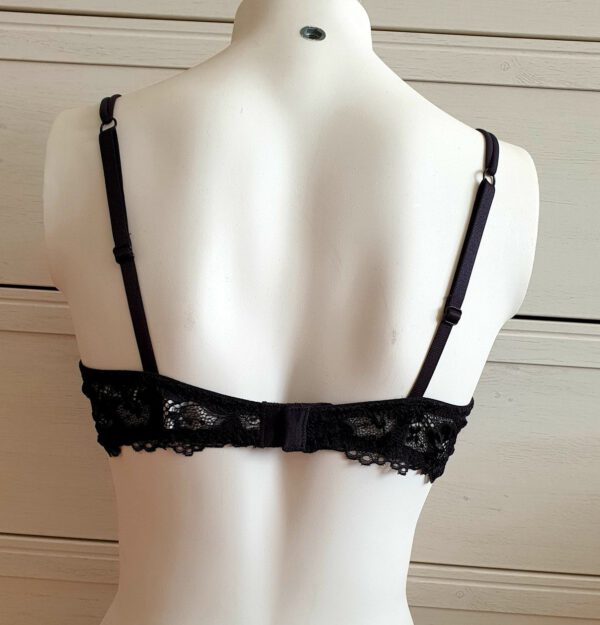 Infiore Italiaanse push-up beha met kussens, ZWART, Maat 80B - Afbeelding 5