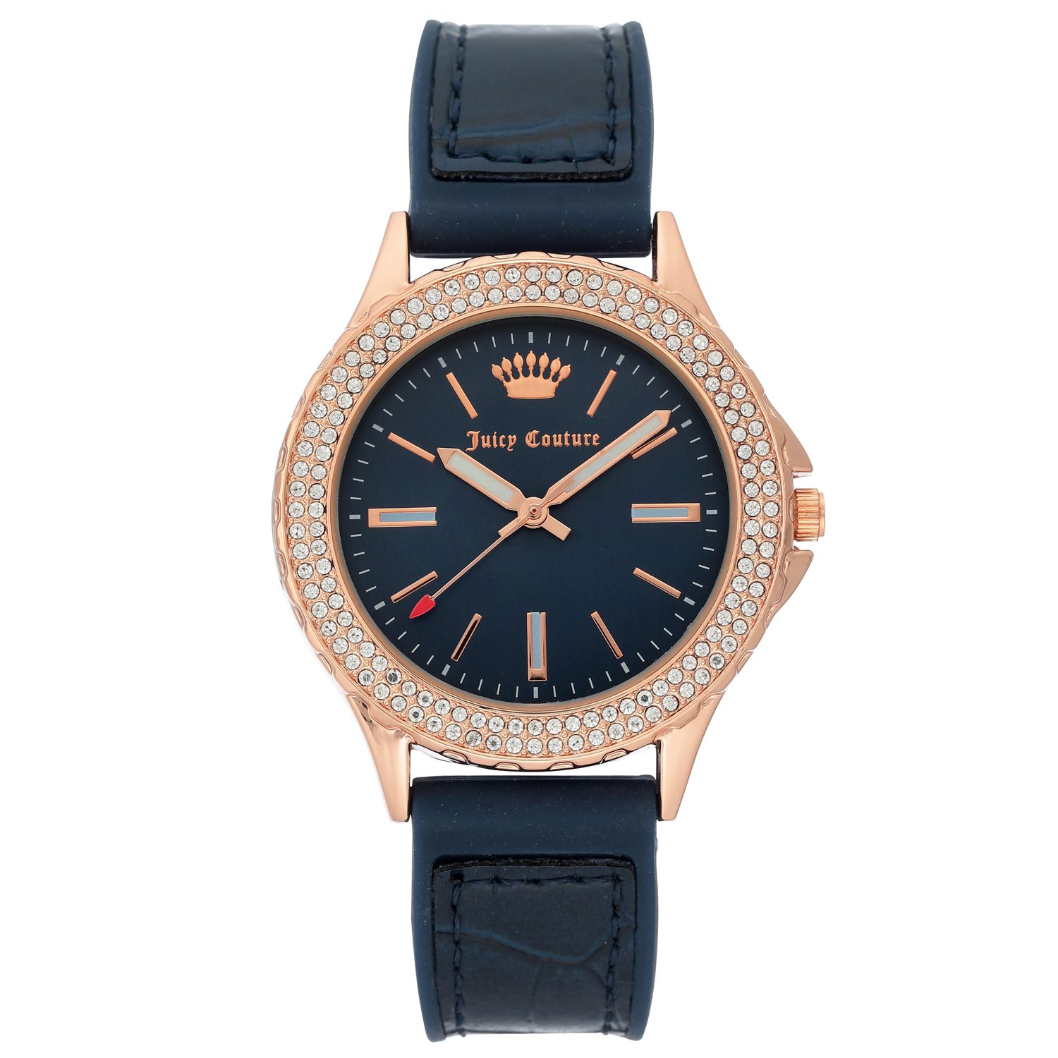 Juicy Couture Horloge van goud en blauw, voor vrouwen JC/1112RGNV