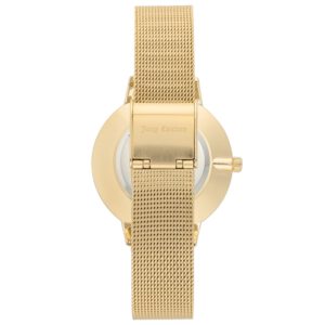 Juicy Couture Horloge vrouwen, dames, goudkleurig JC/1124WTGB