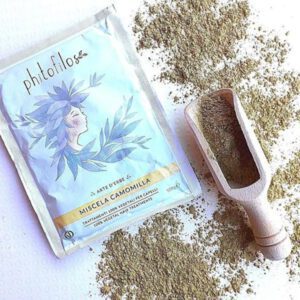 Phitofilos henna verf poeder GOUDBLOND kleur, kamille mix 100g