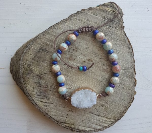 Chinese turquoise met kristal