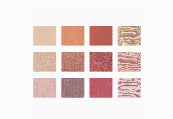 Natuurlijke Wild Nature make-uppalet - 5 oogschaduw - 3 glans poeders - 2 baked gezicht poeders - Afbeelding 3