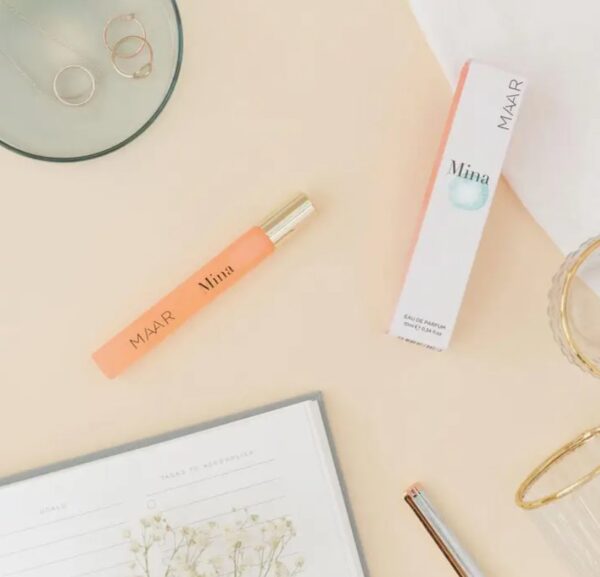 Natuurlijke veganistisch parfum MINA uit Italië - Citrus noten roll - on 10ml - Afbeelding 2