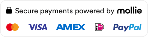 Veilig betalen via Mollie.
