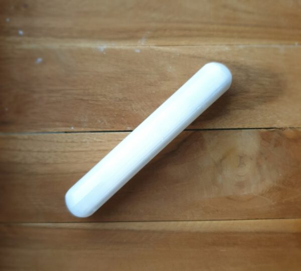 Ruwe brok van Seleniet- langwerpige gestreepte kristaal - midden stukken edelsteen - Afbeelding 3