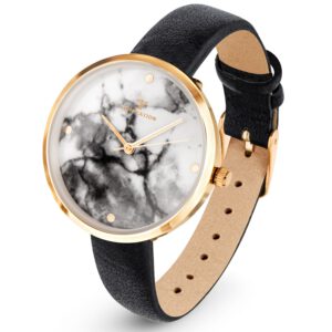 Temptation Dames horloge met kunstleer band, waterdicht