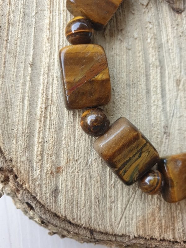 Tijgeroog armband voor mannen en vrouwen - Afbeelding 3