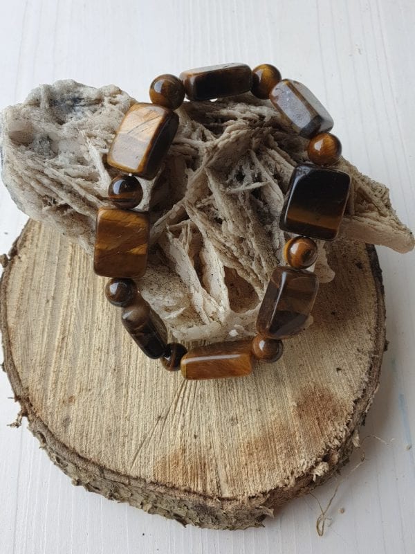 Tijgeroog armband voor mannen en vrouwen - Afbeelding 2